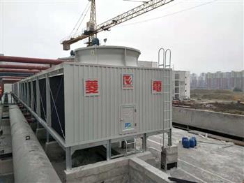 菱電冷卻塔填料更換的操作